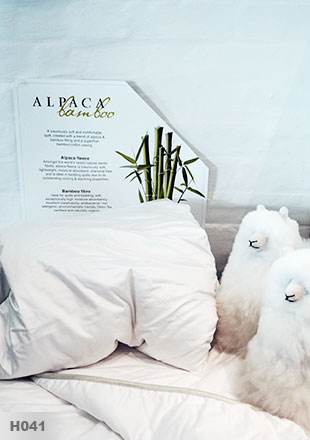 Summer Lite Doona 60% Australian Alpaca/40% Cotton 250gsm