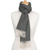 Scarf Light Grey/Black