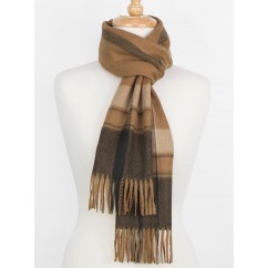 Camel / Black Check