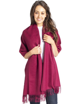 Suri SHAWL Red Wine