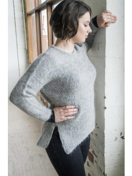 MICHELLE SWEATER LIGHT GREY