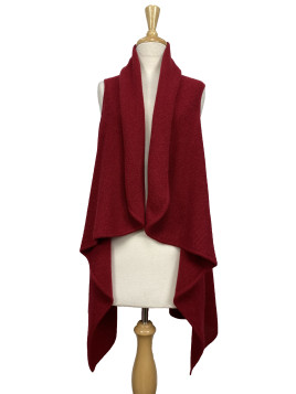 ADORA VEST WINTER RED