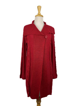 Amelia Cardigan Red Melange