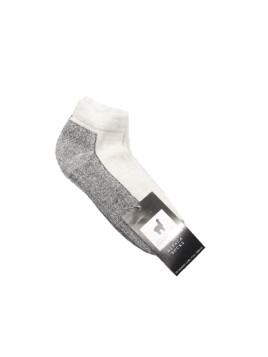 ANKLET SOCKS WHITE SMOKE