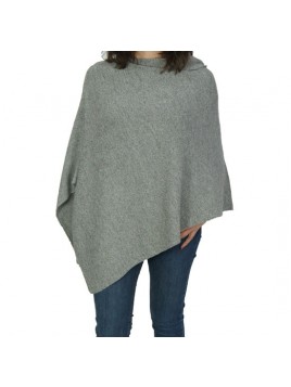 ASYMMETRIC CAPE GREY/CREAM MIX
