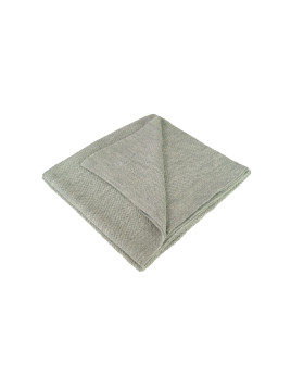 Baby Shawl Light Silver