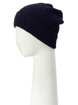 BEANIE BLACK/PURPLE MLG