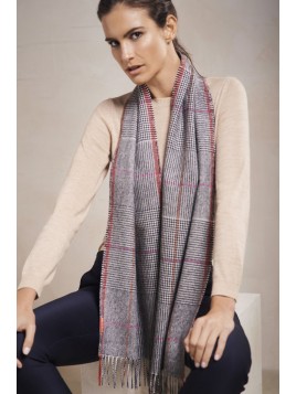 PERDIZ SCARF BLANCO Y NEGRO