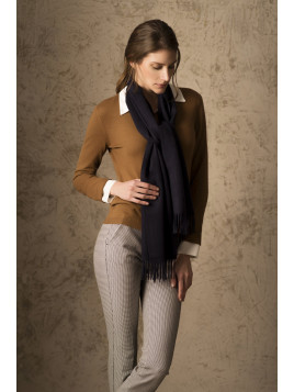 BASEL VICUNA SCARF NAVY