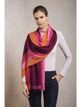 SPADA SHAWL GUINDA