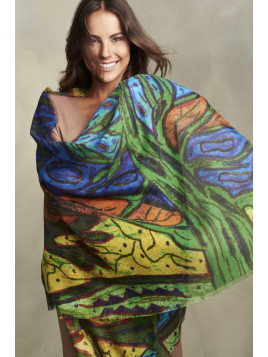 CEIBOS SHAWL MULTICOLOR