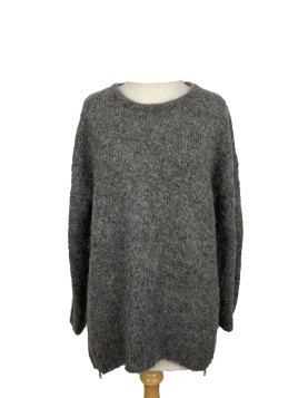 MICHELLE SWEATER MID GREY