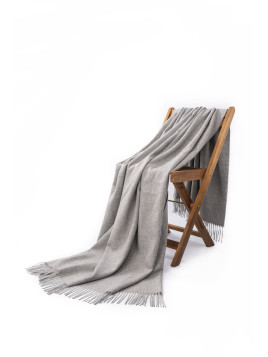 Throw Rug Light Grey