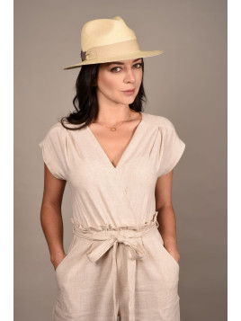 MARGARET PANAMA HAT NATURAL