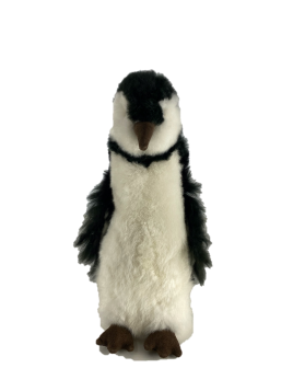 Alpaca Fur Penguin Figure