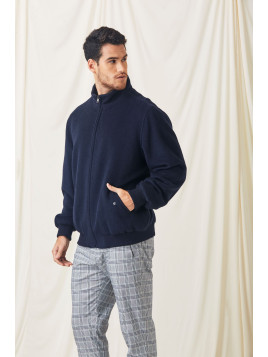 MENS ZIP JACKET NAVY