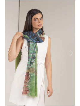 MENINA DEL REINO AZUL SHAWL