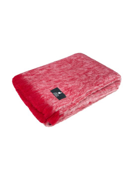 Throw Brushed Pink/Scarlet