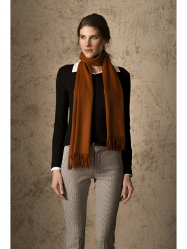 BERNA VICUNA SCARF ORANGE