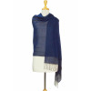 Shawl Bicolour Blue