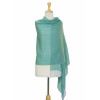 Shawl Bicolour Seagreen
