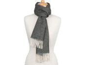 Scarf Light Grey/Black