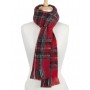 Scarf Brushed Red Royal Stewart Tartan
